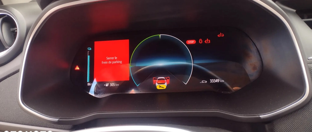 Renault Zoe cena 32499 przebieg: 33400, rok produkcji 2021 z Wieliczka małe 562